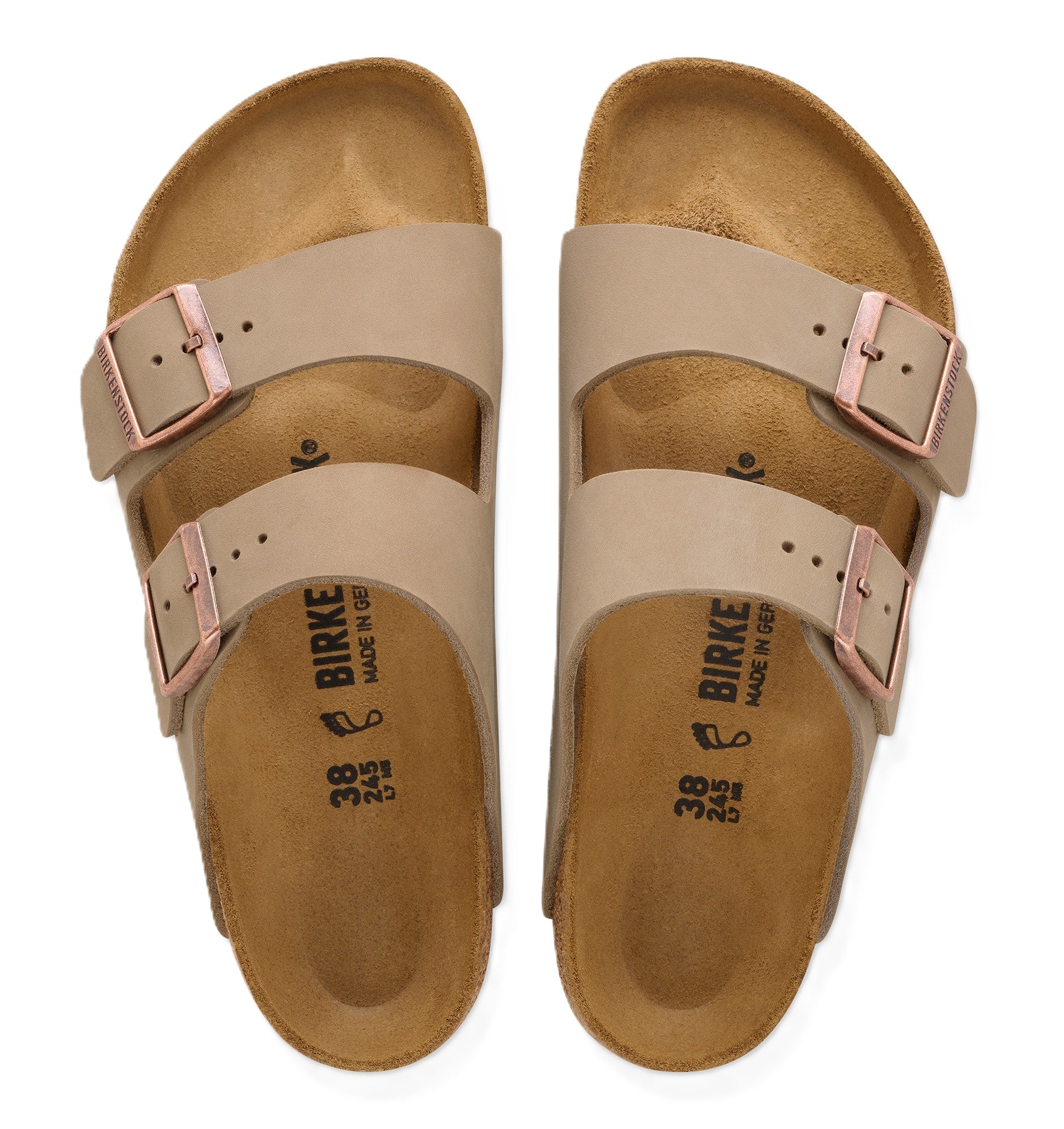 Birkenstock Arizona Sandals - Tobacco Brown Oiled Leather - Grady’s Feet Essentials - Birkenstock