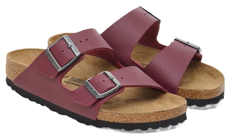 Birkenstock Arizona Sandals - Zinfandel Birko - Flor | Comfortable Cork Footbed - Grady’s Feet Essentials - Birkenstock