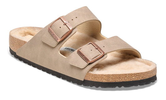 Birkenstock Arizona Shearling Desert Dusty Grey Taupe - Grady’s Feet Essentials - Birkenstock