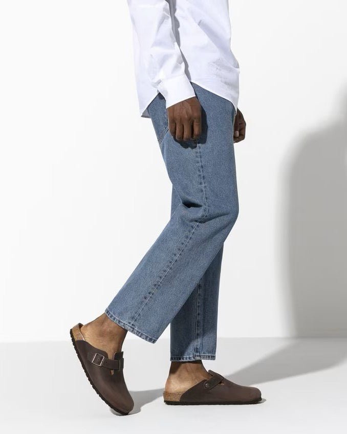 Birkenstock Boston Clog - Habana Oiled Leather | Comfortable Cork Footbed - Grady’s Feet Essentials - Birkenstock
