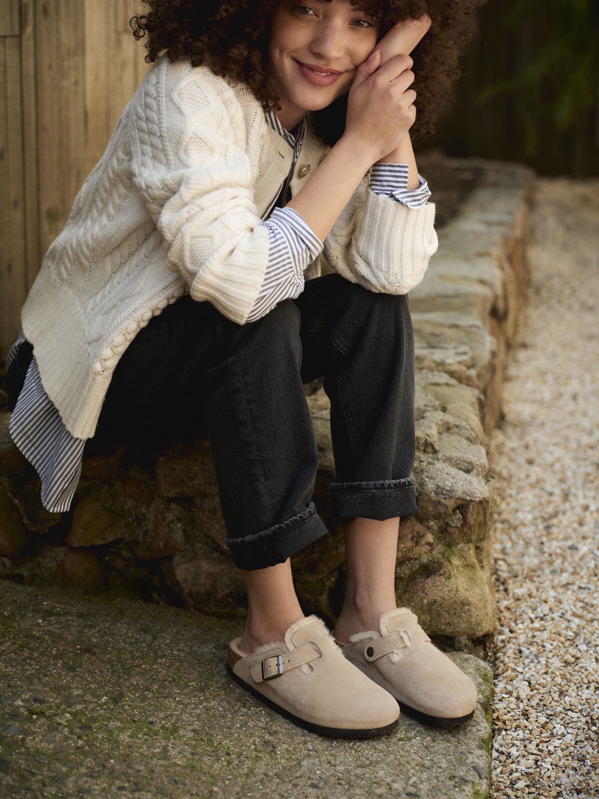 Birkenstock Boston Clog - Taupe Suede Leather | Cozy Shearling Lining - Grady’s Feet Essentials - Birkenstock