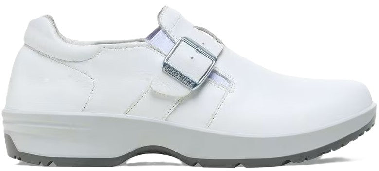 Birkenstock Caris Pro Shoe - White Leather | Removeable Footbed - Grady’s Feet Essentials - Birkenstock
