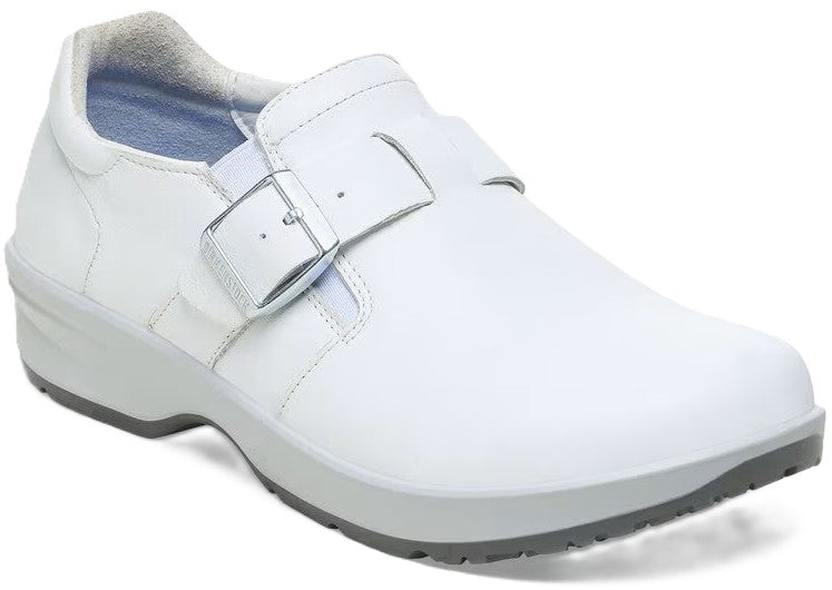 Birkenstock Caris Pro Shoe - White Leather | Removeable Footbed - Grady’s Feet Essentials - Birkenstock