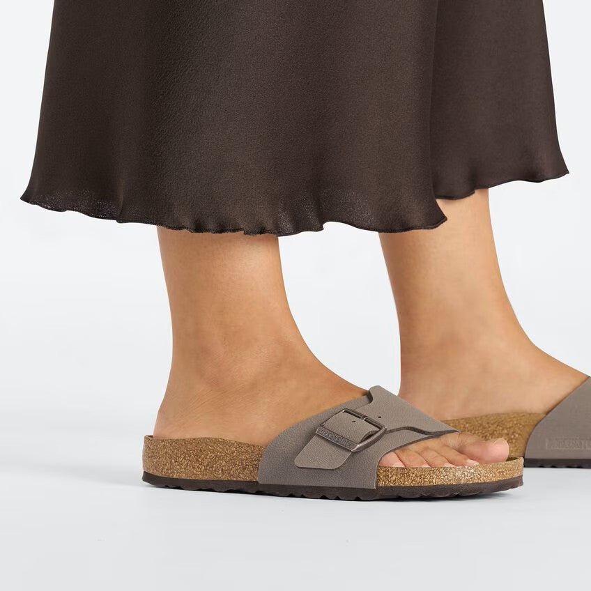 Birkenstock Catalina Sandals - Mocha Birko - Flor | Comfortable Cork Footbed - Grady’s Feet Essentials - Birkenstock