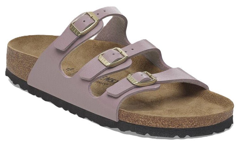 Birkenstock Florida Sandals - Graceful Faded Purple Birko - Flor | Comfortable Cork Footbed - Grady’s Feet Essentials - Birkenstock