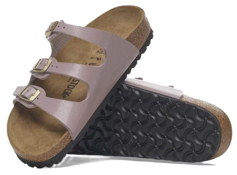 Birkenstock Florida Sandals - Graceful Faded Purple Birko - Flor | Comfortable Cork Footbed - Grady’s Feet Essentials - Birkenstock