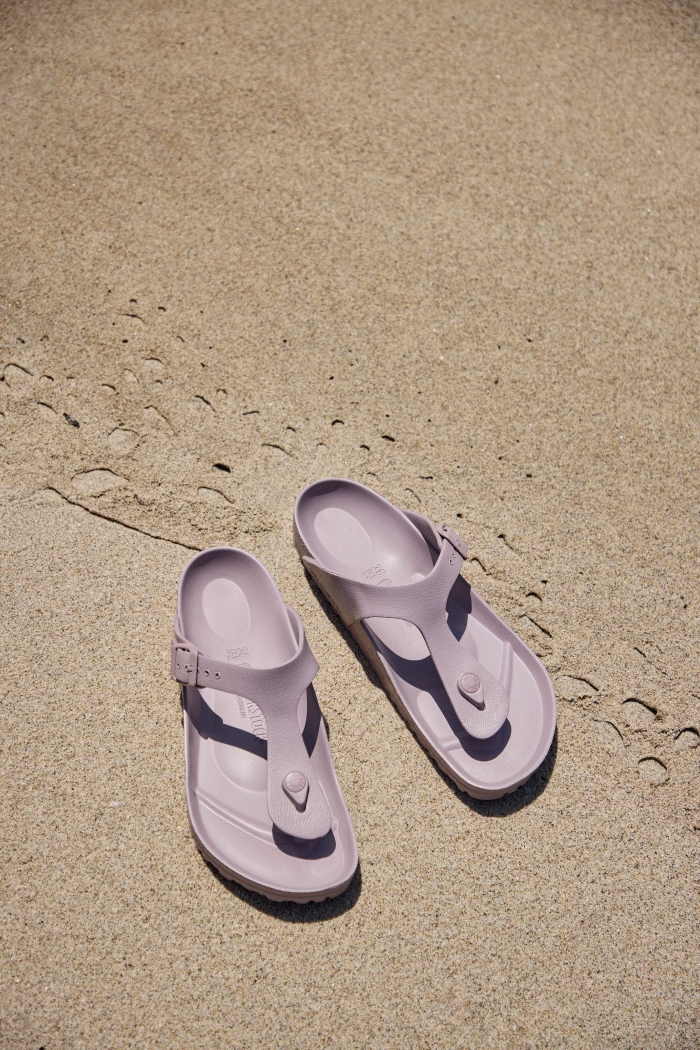 Birkenstock Gizeh Sandals - Faded Purple EVA Essentials | Waterproof Comfortable Toe - Post - Grady’s Feet Essentials - Birkenstock