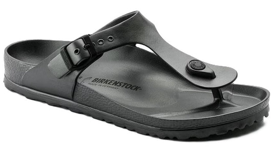 Birkenstock Gizeh Sandals - Metallic Anthracite EVA Essentials | Waterproof Comfortable Toe - Post - Grady’s Feet Essentials - Birkenstock