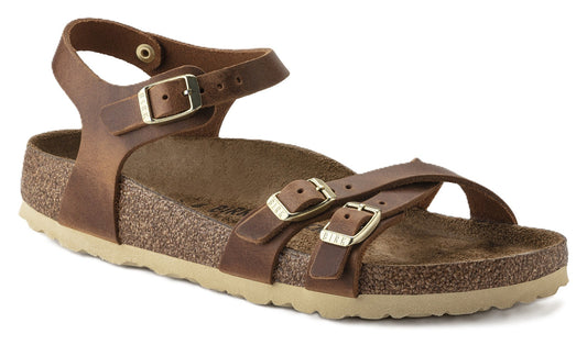 Birkenstock Kumba Sandals - Cognac Oiled Leather | Comfortable Cork Footbed - Grady’s Feet Essentials - Birkenstock