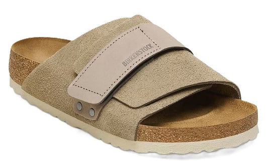 Birkenstock Kyoto Sandals - Taupe Nubuck/Suede Leather | Comfortable Cork Footbed - Grady’s Feet Essentials - Birkenstock
