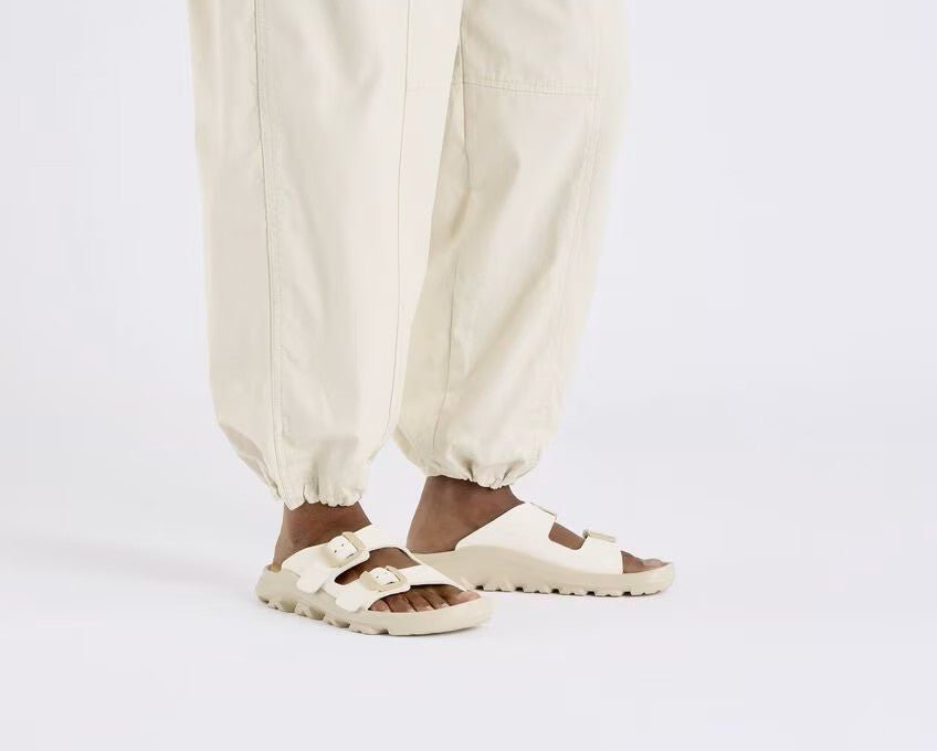 Birkenstock Mogami Terra 2 Strap Sandals - Apex Eggshell Birko - Flor | Comfortable Waterproof Slides - Grady’s Feet Essentials - Birkenstock
