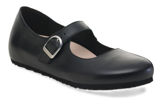Birkenstock Santa Clarita Mary Jane - Black Leather Shoe - Grady’s Feet Essentials - Birkenstock