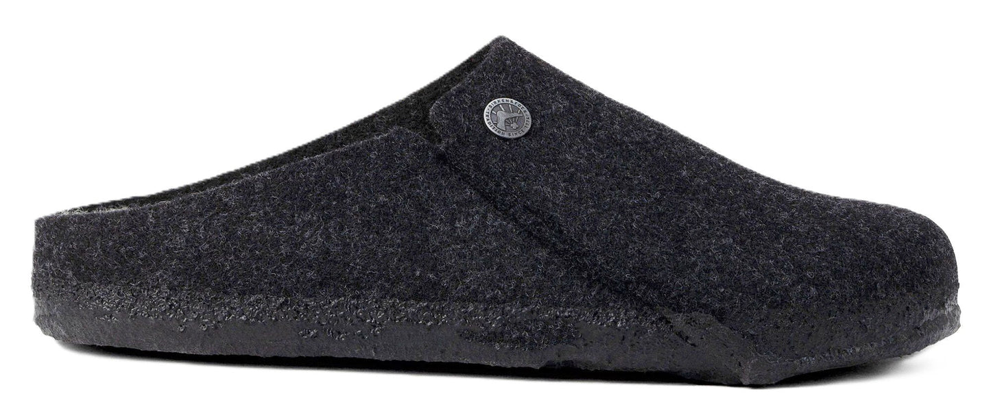 Birkenstock Zermatt Slipper - Anthracite Wool Felt | Cozy Shearling Footbed - Grady’s Feet Essentials - Birkenstock