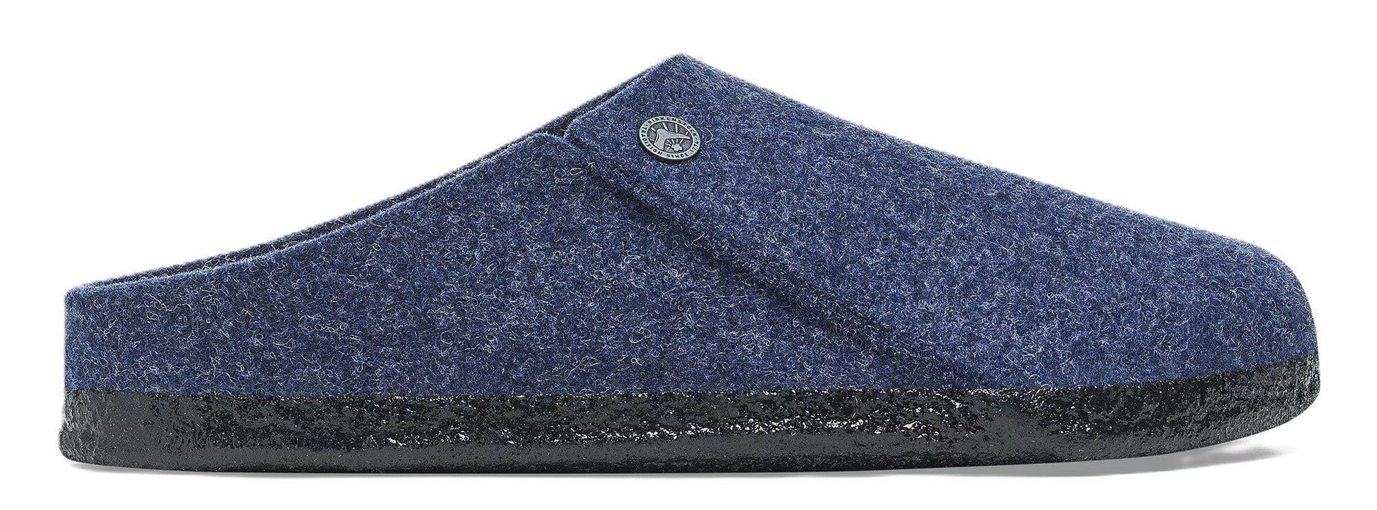 Birkenstock Zermatt Slipper - Dark Blue Wool Felt | Cozy Shearling Footbed - Grady’s Feet Essentials - Birkenstock