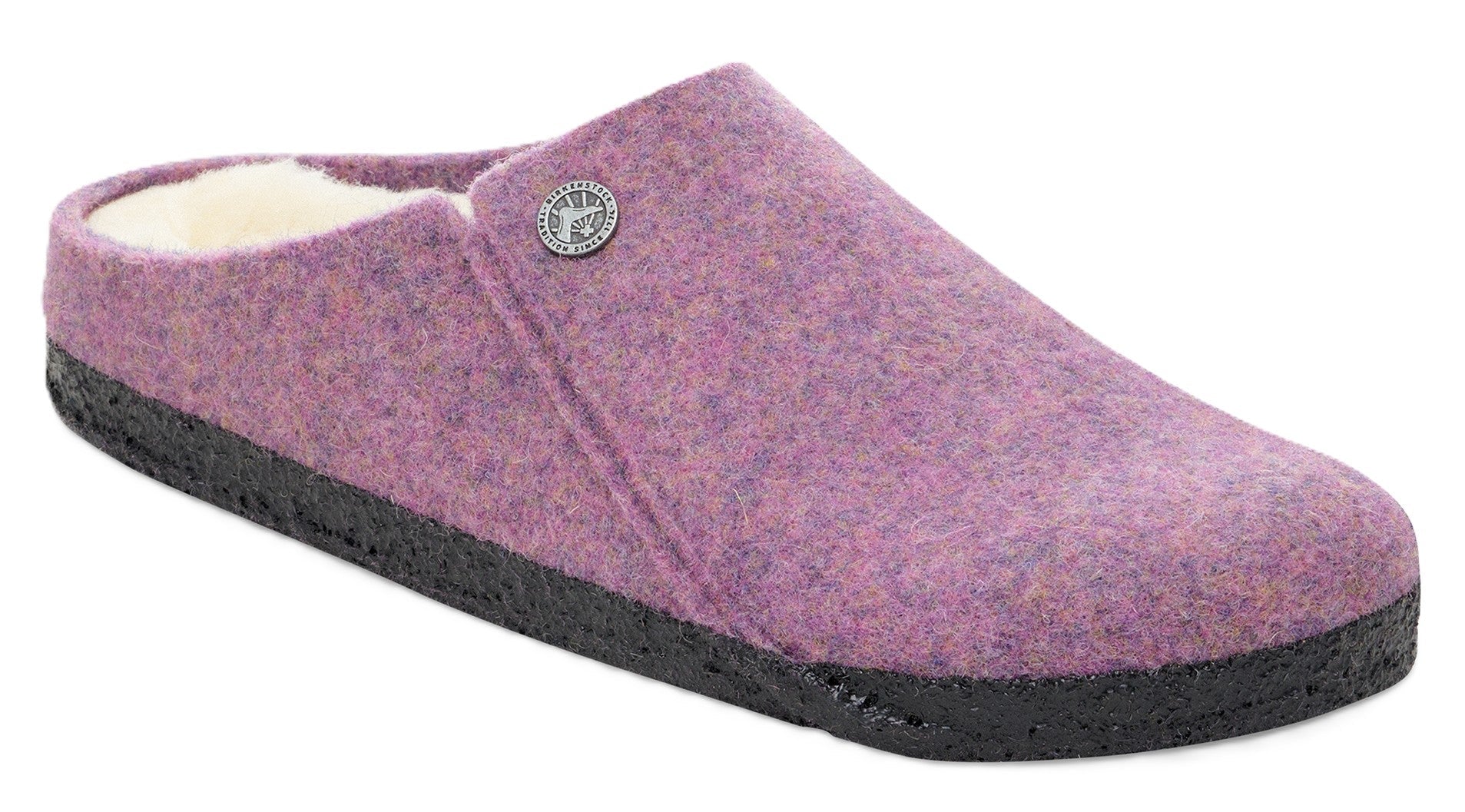 Birkenstock Zermatt Slipper - Mauve Wool Felt | Cozy Shearling Footbed - Grady’s Feet Essentials - Birkenstock