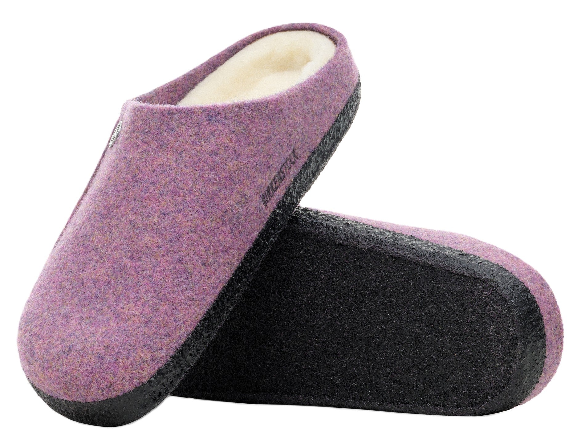 Birkenstock Zermatt Slipper - Mauve Wool Felt | Cozy Shearling Footbed - Grady’s Feet Essentials - Birkenstock