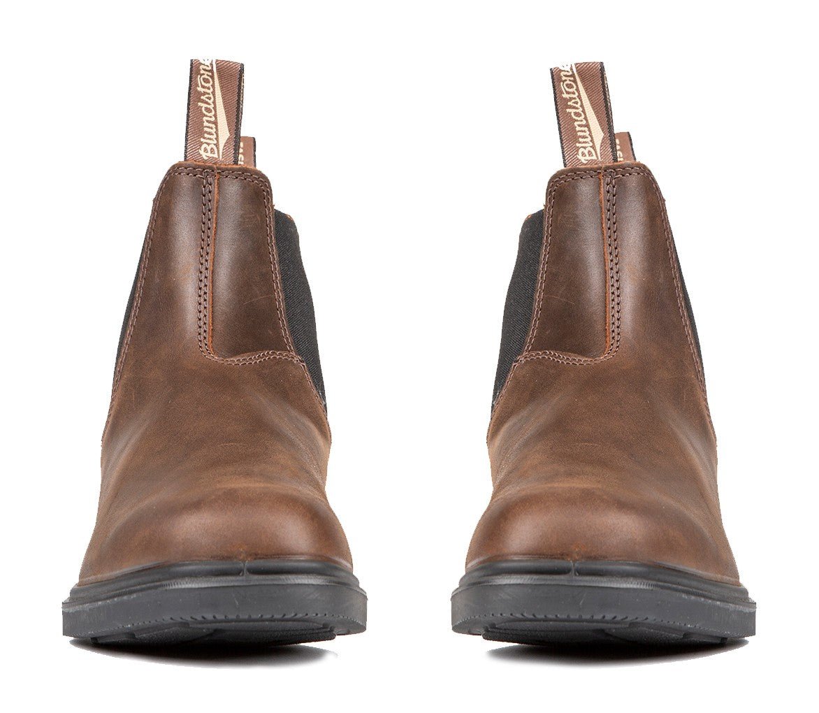 Blundstone 2029 Dress Boot - Antique Brown Leather | Lightweight, Durable Pull - On Style - Grady’s Feet Essentials - Blundstone