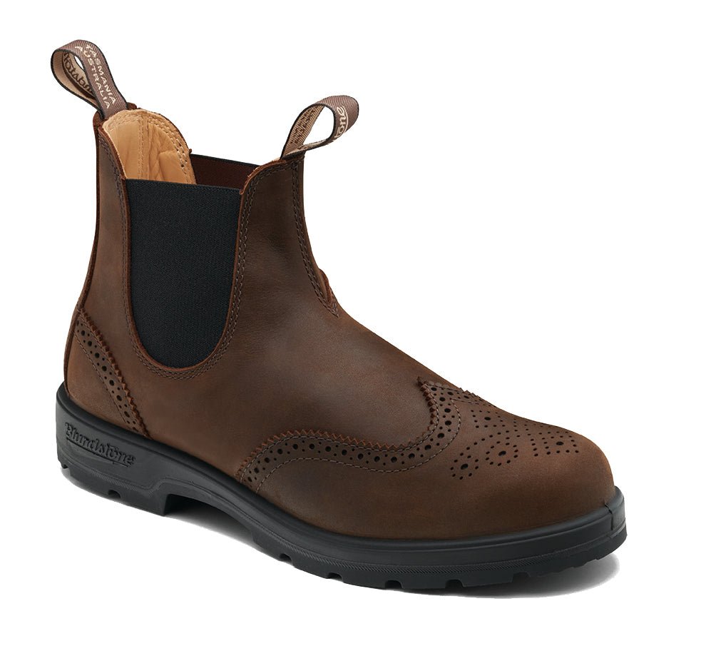 Blundstone 2444 Classic Antique Brown Brogue - Grady’s Feet Essentials - Blundstone