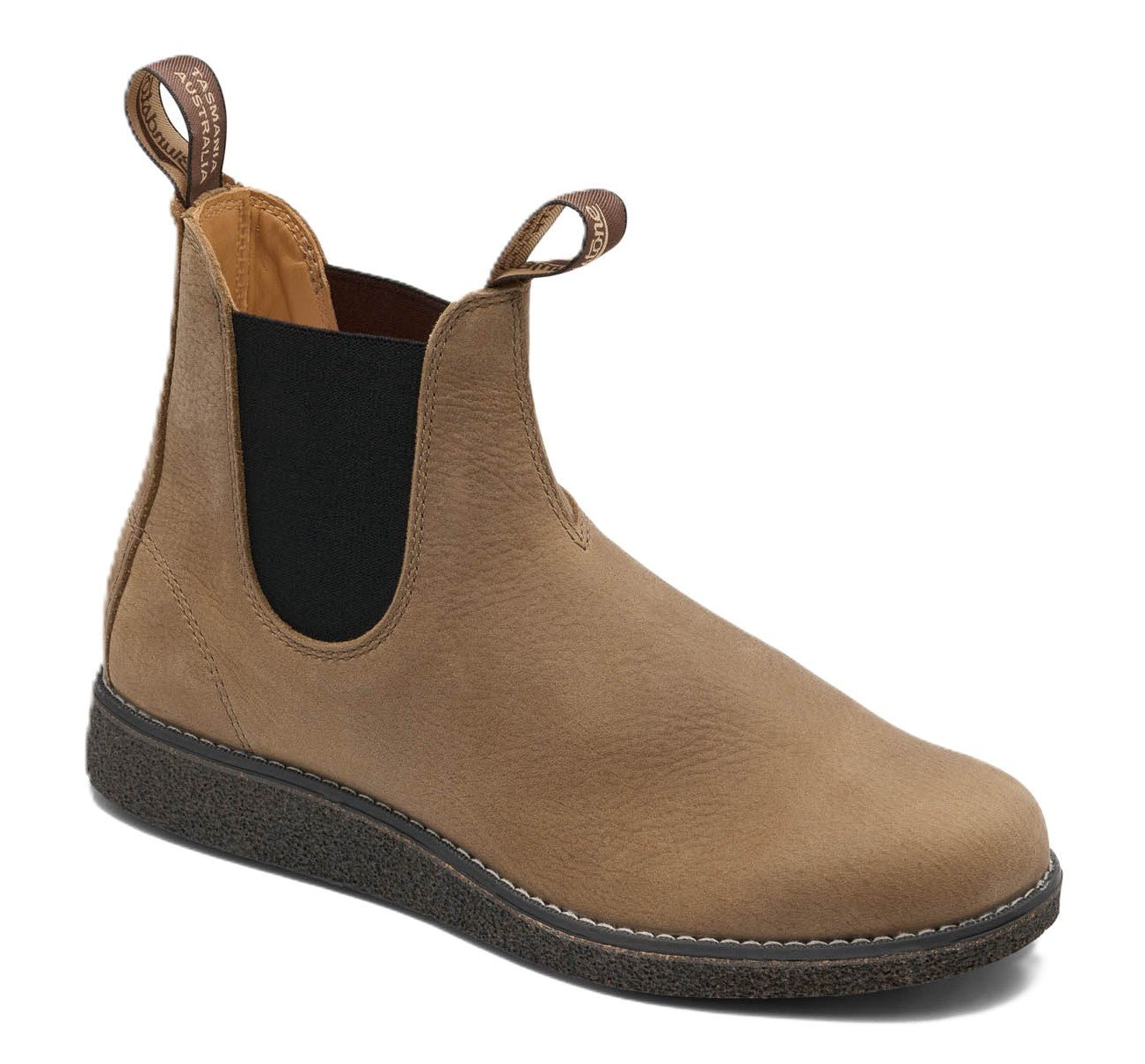 Blundstone Aerocork Boots 2680 - Sand Pebble Waxed Leather | Lightweight, Summer Comfort - Grady’s Feet Essentials - Blundstone