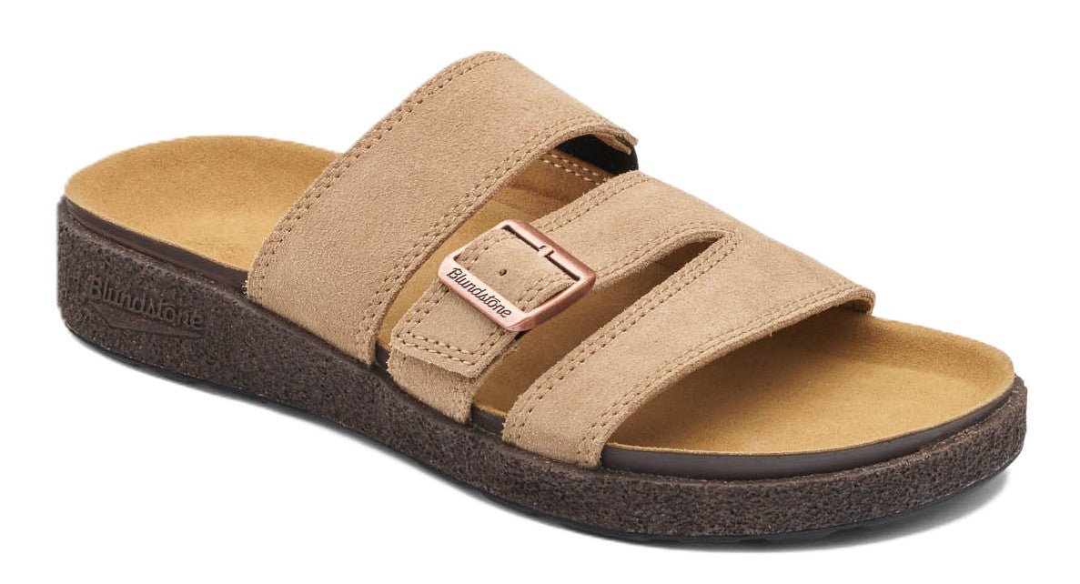 Blundstone Aerocork Sandals 2699 - Sand Suede Leather | Summer Comfort - Grady’s Feet Essentials - Blundstone