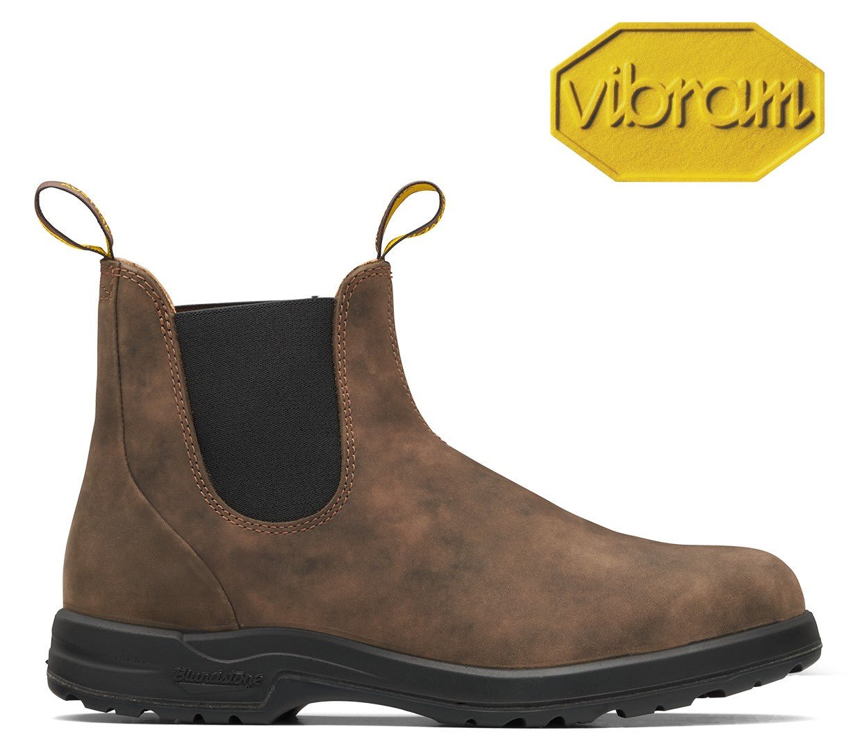 Blundstone All - Terrain 2056 - Rustic Brown Leather | Durable, Pull On Boots with Vibram Sole - Grady’s Feet Essentials - Blundstone