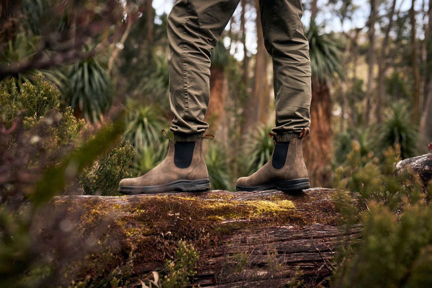 Blundstone All - Terrain 2056 - Rustic Brown Leather | Durable, Pull On Boots with Vibram Sole - Grady’s Feet Essentials - Blundstone
