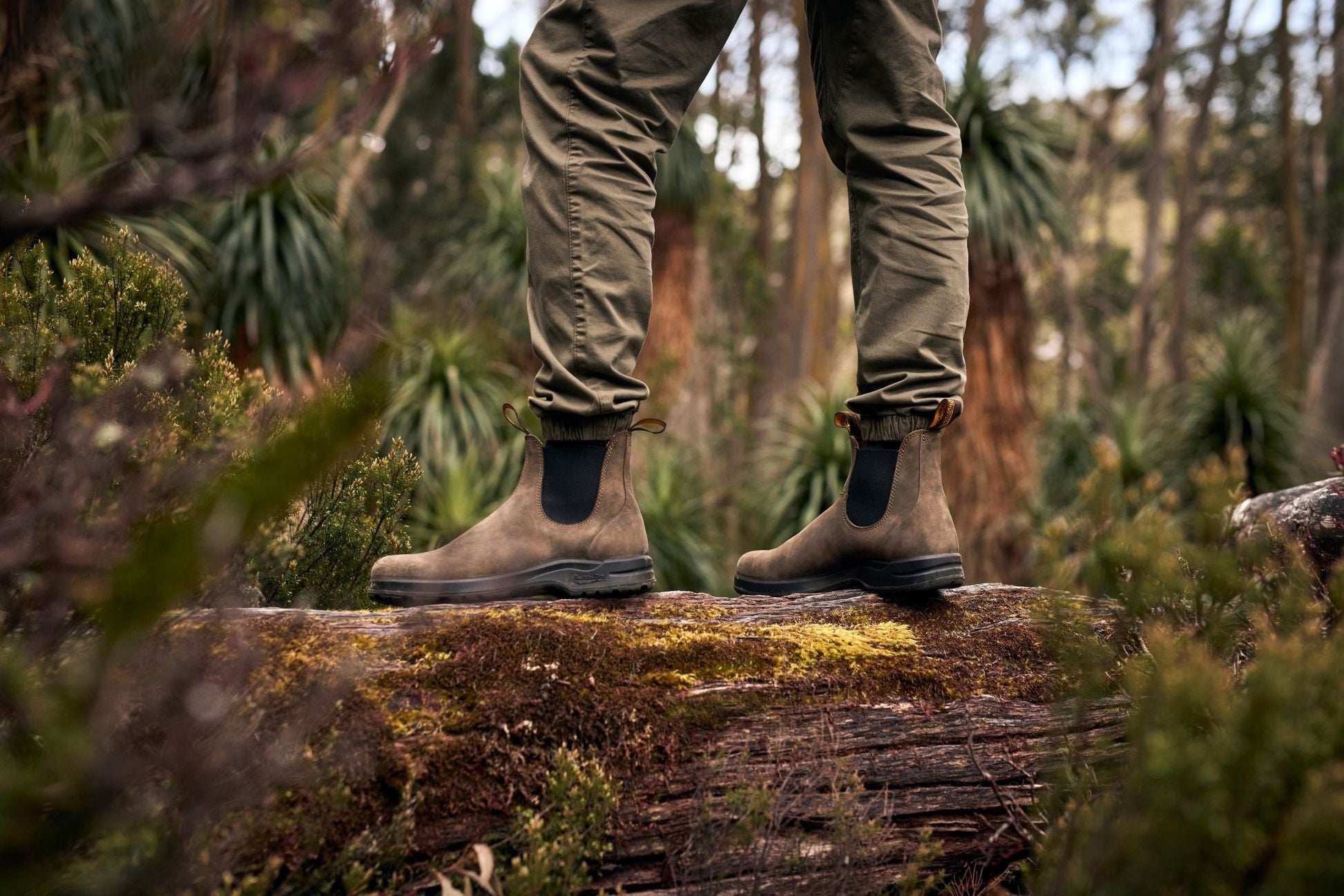 Blundstone All - Terrain 2056 - Rustic Brown Leather | Durable, Pull On Boots with Vibram Sole - Grady’s Feet Essentials - Blundstone