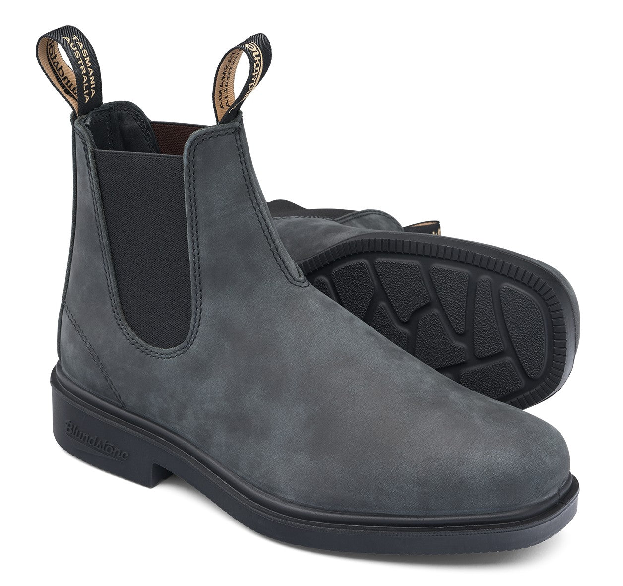 Blundstone Chisel Toe 1308 - Rustic Black Leather | Lightweight, Durable Pull - On Boots - Grady’s Feet Essentials - Blundstone