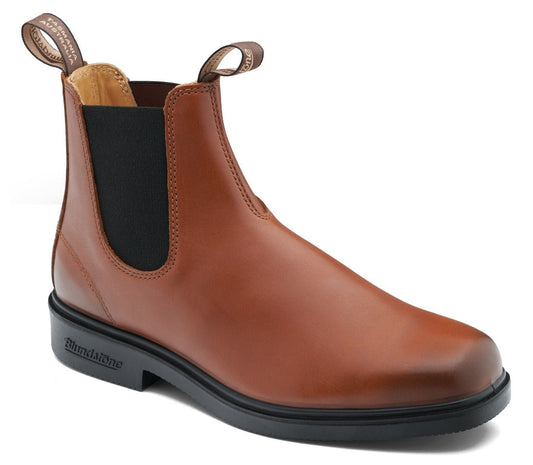 Blundstone Chisel Toe 2244 - Cognac Leather | Lightweight, Durable Pull - On Boots - Grady’s Feet Essentials - Blundstone