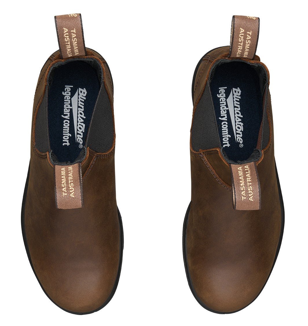 Blundstone Classic 1609 - Antique Brown Leather | Lightweight, Durable Pull - On Boots - Grady’s Feet Essentials - Blundstone