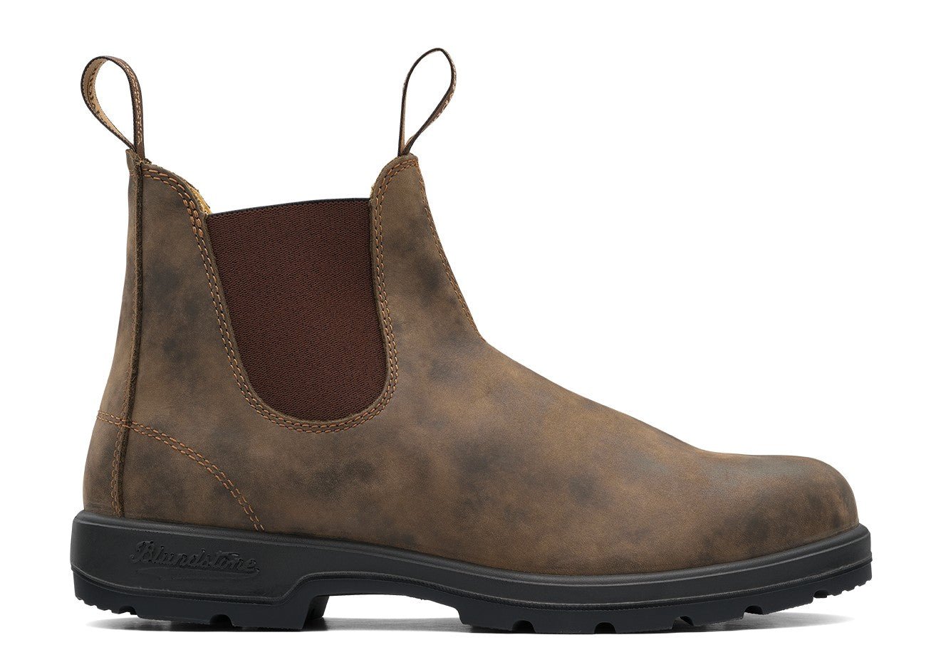 Blundstone Classic 585 - Rustic Brown Leather | Lightweight, Durable Pull - On Boots - Grady’s Feet Essentials - Blundstone