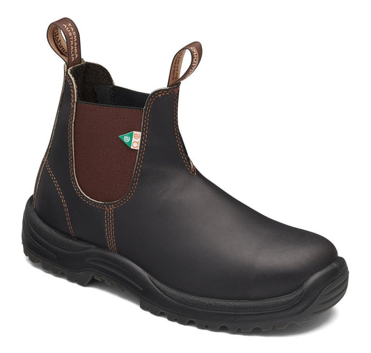 Blundstone CSA 162 - Stout Brown Leather | Work & Safety Boots - Grady’s Feet Essentials - Blundstone