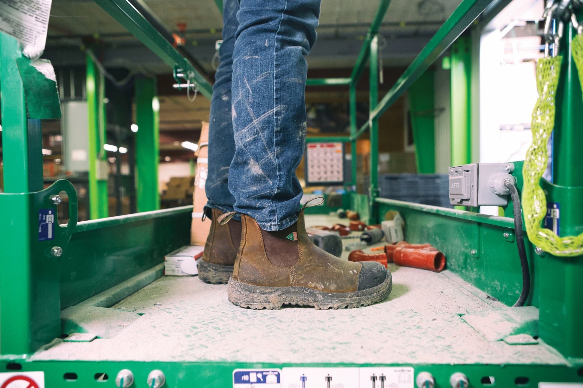 Blundstone CSA 169 - Saddle Brown Leather | Work & Safety Boot Rubber Toe Cap - Grady’s Feet Essentials - Blundstone