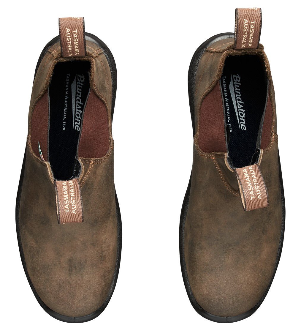 Blundstone CSA 180 - Waxy Rustic Brown Leather | Work & Safety Boots - Grady’s Feet Essentials - Blundstone