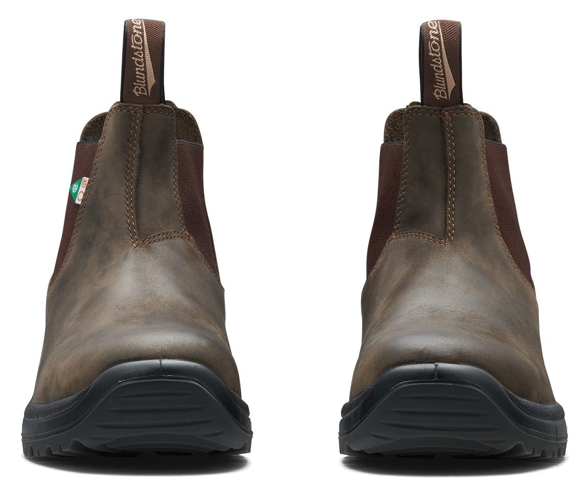 Blundstone CSA 180 - Waxy Rustic Brown Leather | Work & Safety Boots - Grady’s Feet Essentials - Blundstone