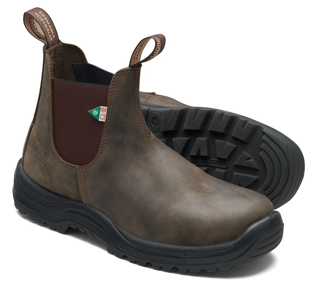 Blundstone CSA 180 - Waxy Rustic Brown Leather | Work & Safety Boots - Grady’s Feet Essentials - Blundstone