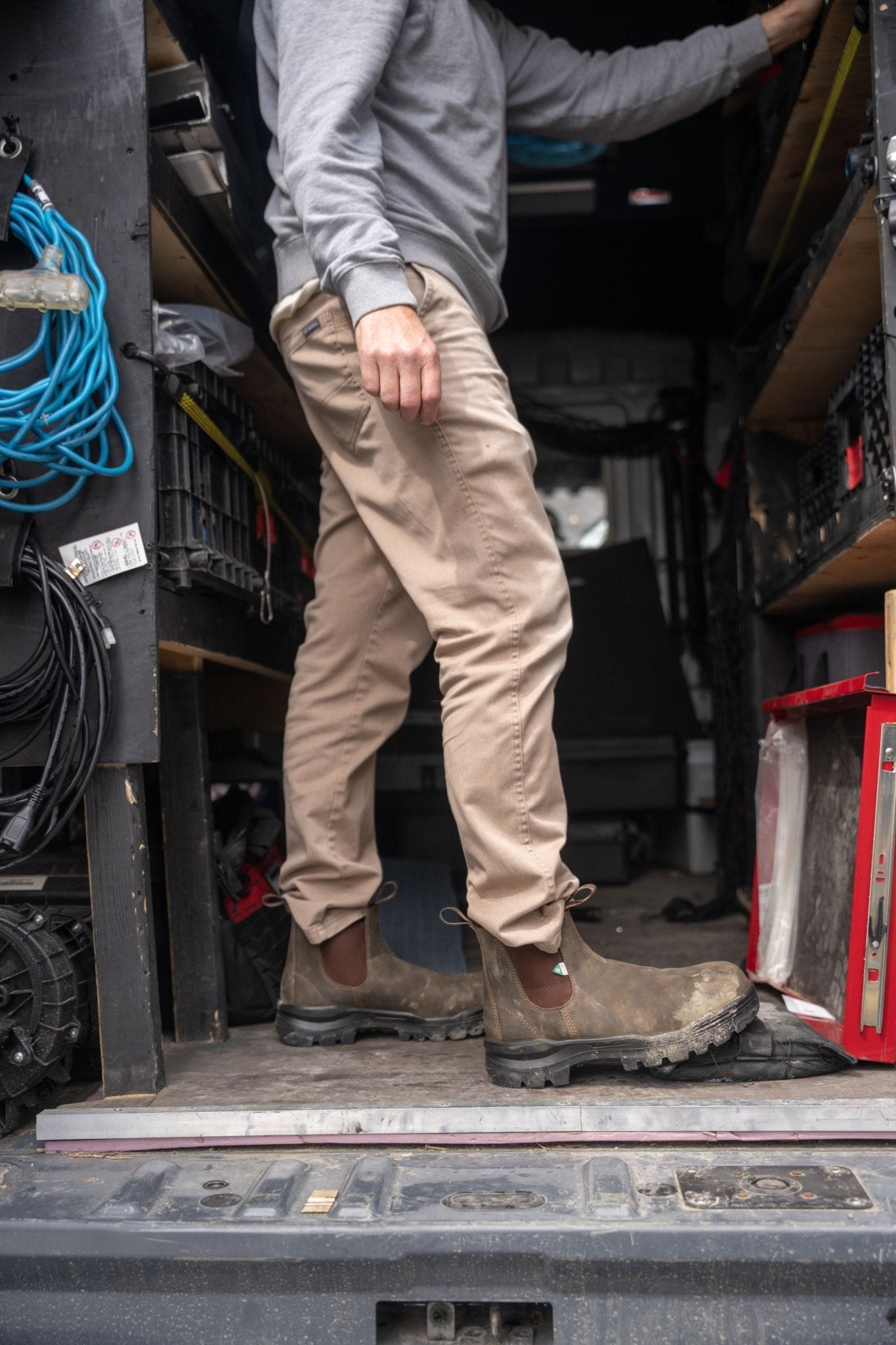 Blundstone CSA RotoFlex 8302 - Rustic Brown Leather | Work & Safety Composite Boots - Grady’s Feet Essentials - Blundstone