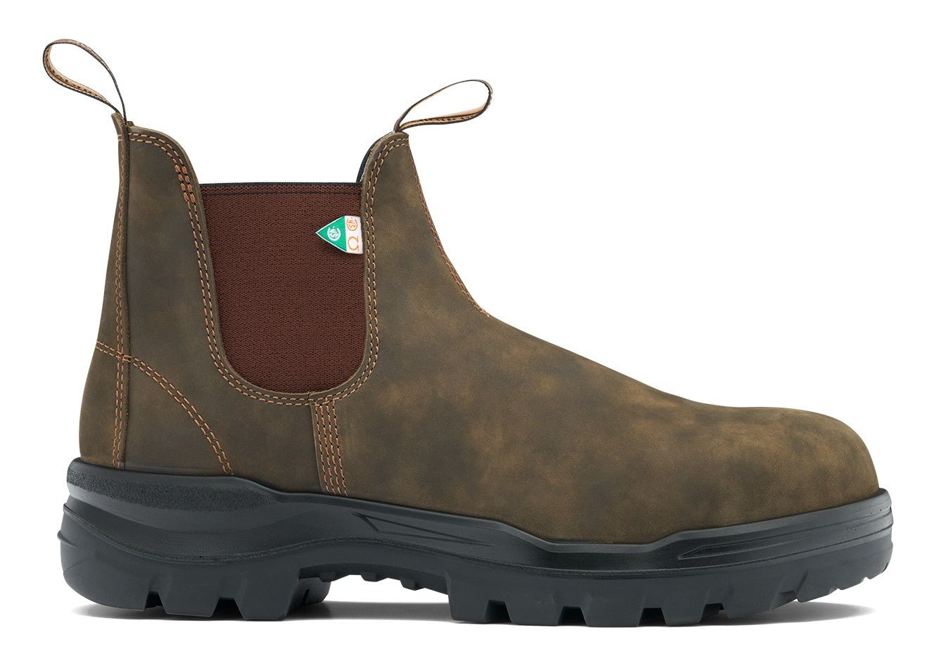 Blundstone CSA RotoFlex 8302 - Rustic Brown Leather | Work & Safety Composite Boots - Grady’s Feet Essentials - Blundstone