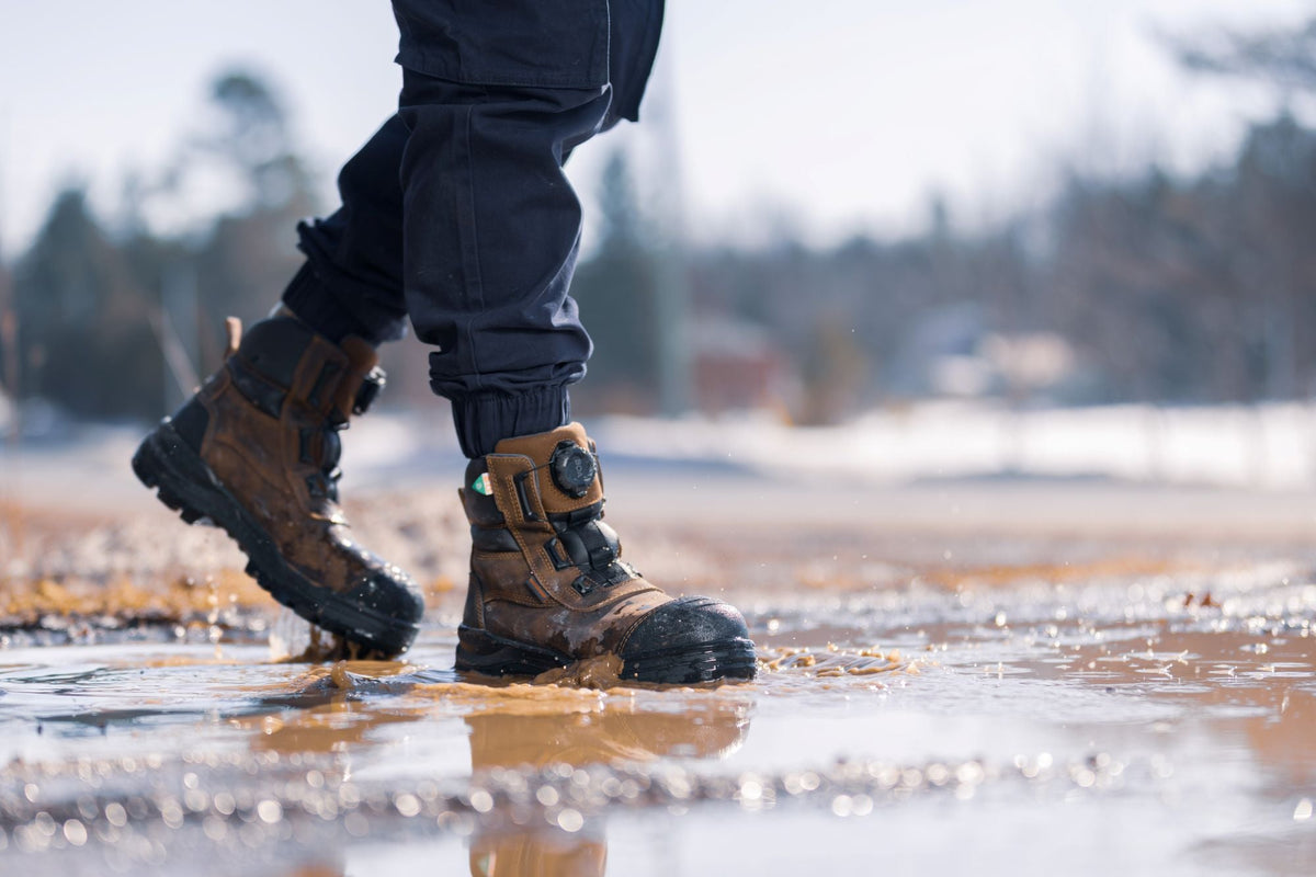 Blundstone CSA RotoFlex BOA® 8322 - Rustic Brown | Composite Work & Safety Boots - Grady’s Feet Essentials - Blundstone
