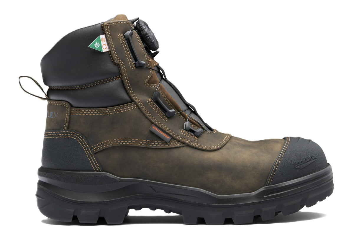 Blundstone CSA RotoFlex BOA® 8322 - Rustic Brown | Composite Work & Safety Boots - Grady’s Feet Essentials - Blundstone