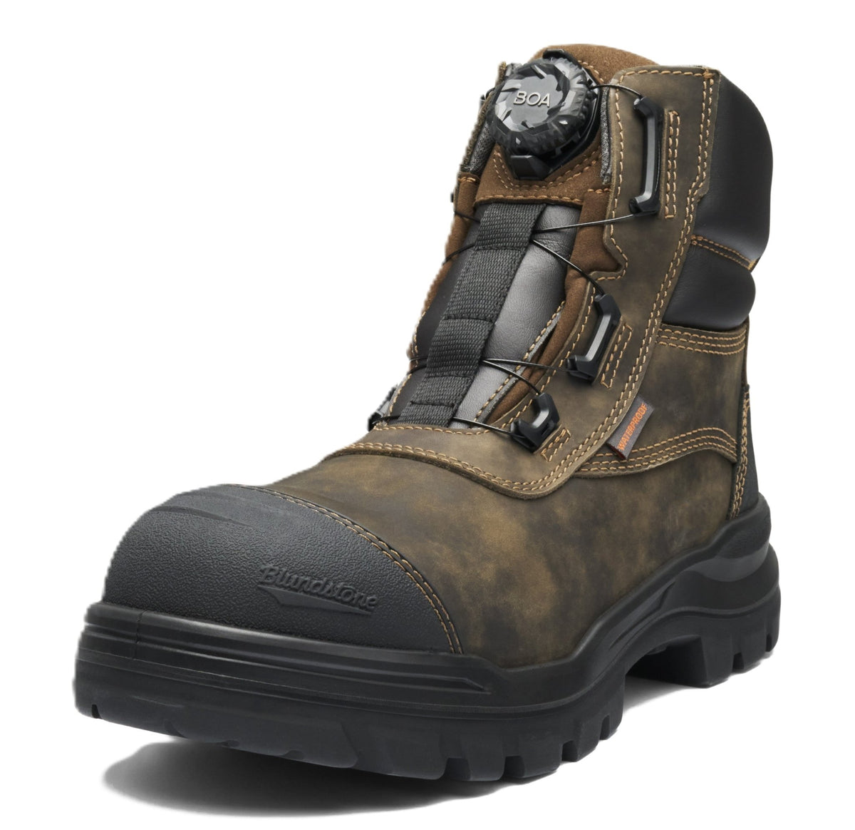 Blundstone CSA RotoFlex BOA® 8322 - Rustic Brown | Composite Work & Safety Boots - Grady’s Feet Essentials - Blundstone