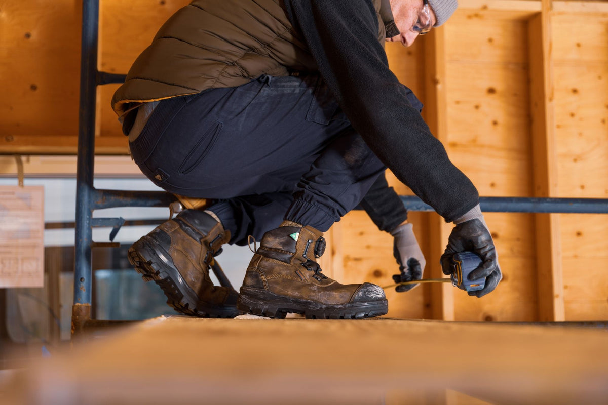 Blundstone CSA RotoFlex BOA® 8322 - Rustic Brown | Composite Work & Safety Boots - Grady’s Feet Essentials - Blundstone