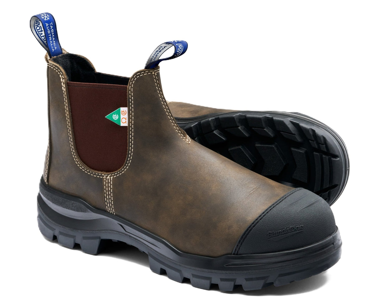 Blundstone CSA Thermal RotoFlex 9302 - Rustic Brown Leather | Work & Safety Composite Winter Boots - Grady’s Feet Essentials - Blundstone