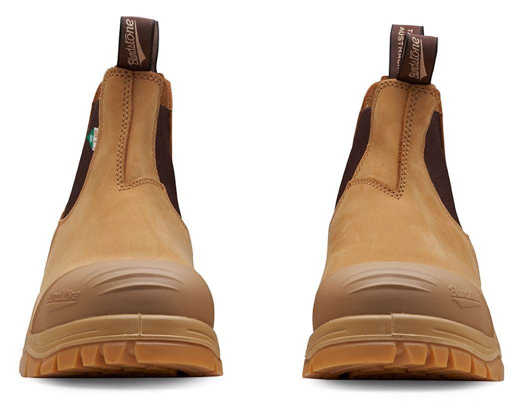 Blundstone CSA XFR 960 - Wheat Leather | Work & Safety Boot Rubber Toe Cap - Grady’s Feet Essentials - Blundstone