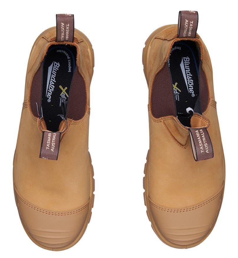 Blundstone CSA XFR 960 - Wheat Leather | Work & Safety Boot Rubber Toe Cap - Grady’s Feet Essentials - Blundstone