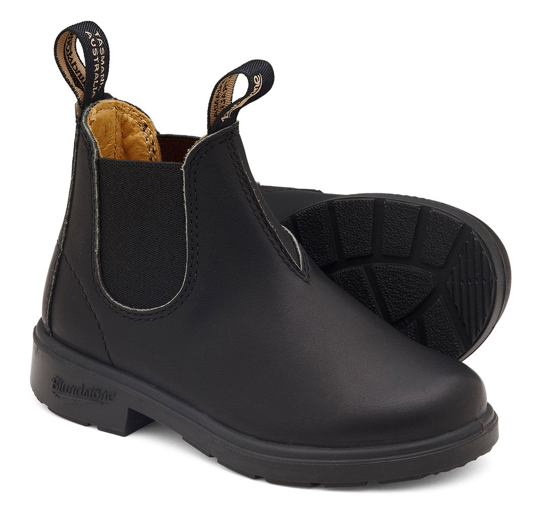 Blundstone Kids 531 - Black Leather | Lightweight, Durable Pull - On Boots - Grady’s Feet Essentials - Blundstone