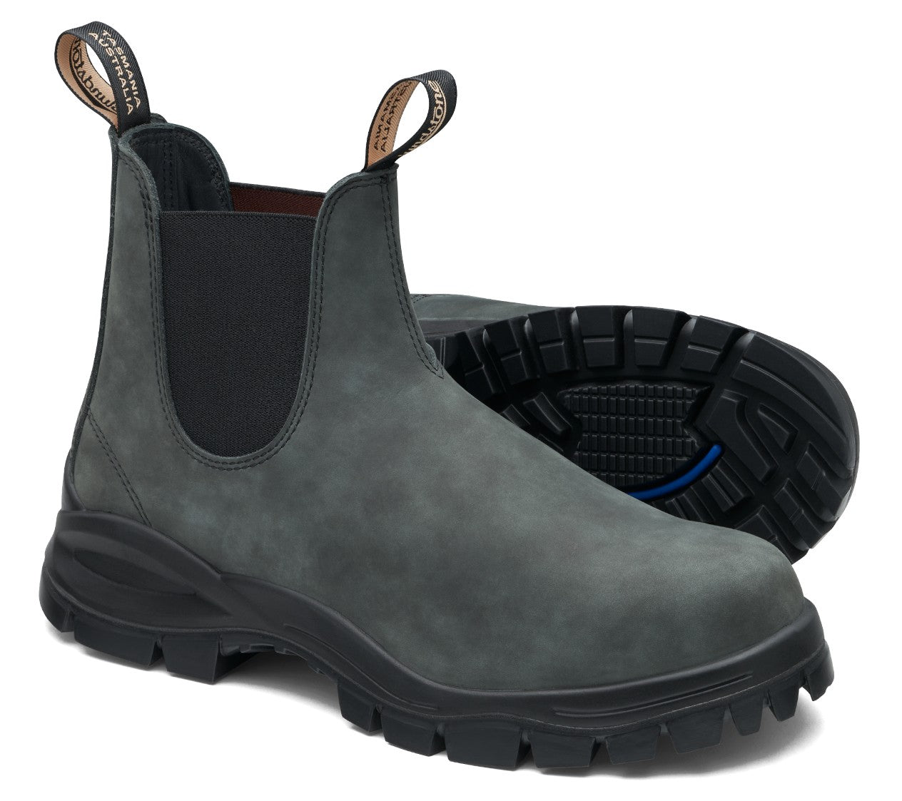 Blundstone Lug Sole 2238 - Rustic Black Leather | Lightweight, Durable Pull - On Boots - Grady’s Feet Essentials - Blundstone