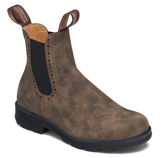 Blundstone Original 1351 - Rustic Brown Leather | Women's High Top Pull - On Boot - Grady’s Feet Essentials - Blundstone
