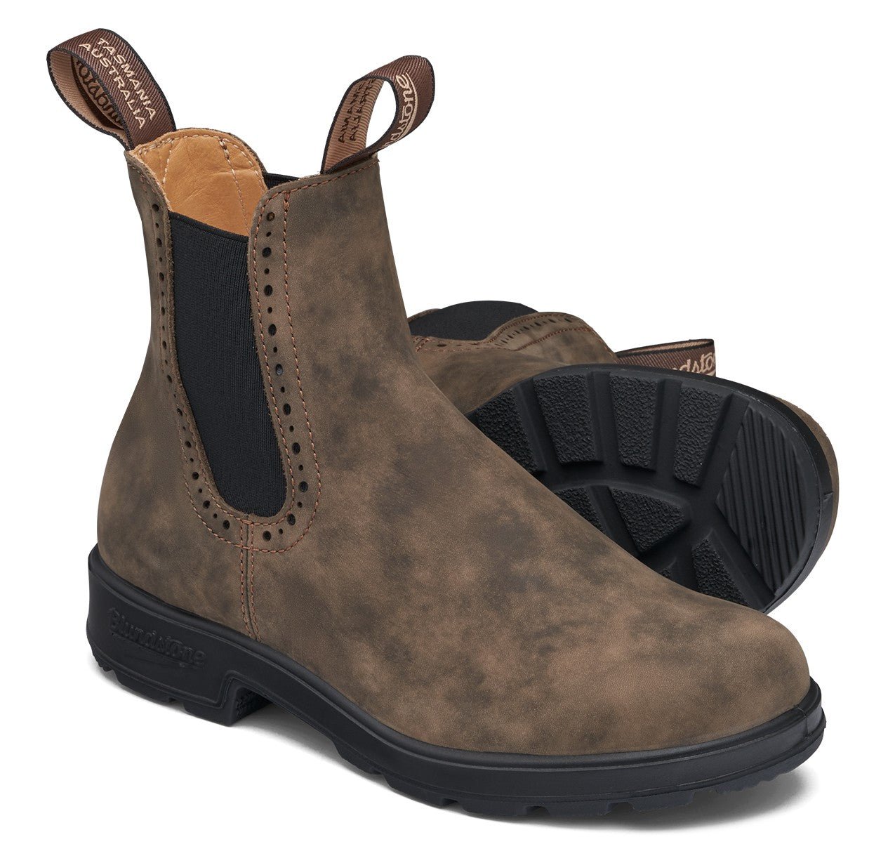 Blundstone Original 1351 - Rustic Brown Leather | Women's High Top Pull - On Boot - Grady’s Feet Essentials - Blundstone