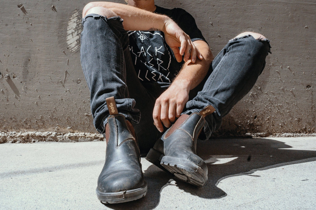 Blundstone Original 500 - Stout Brown Leather | Lightweight, Durable Pull - On Boots - Grady’s Feet Essentials - Blundstone